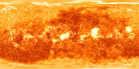 Sun surface map